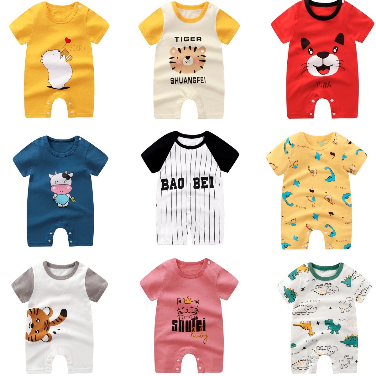 Baby Products On Sale - Летний комбинезон для девочек, хлопковый комбинезон