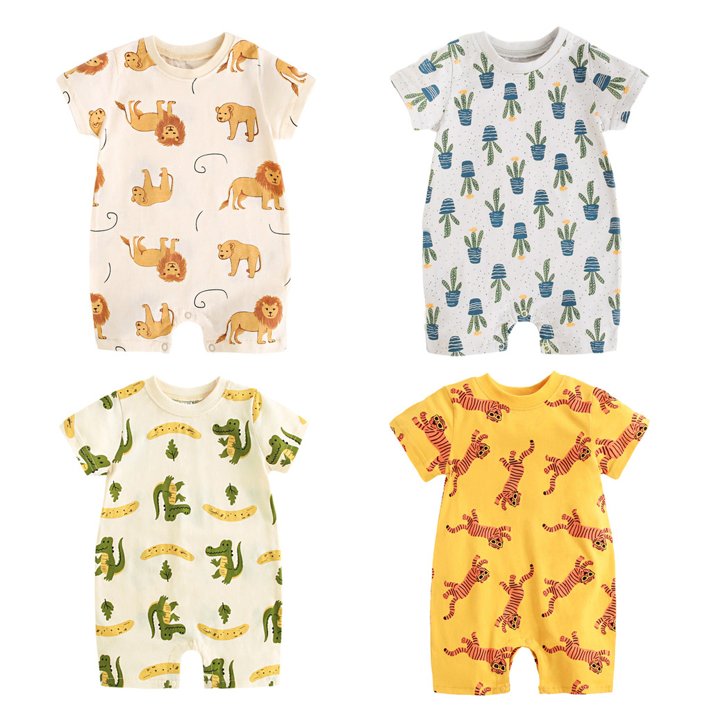 Baby Products On Sale - Летние комбинезоны с коротким рукавом для