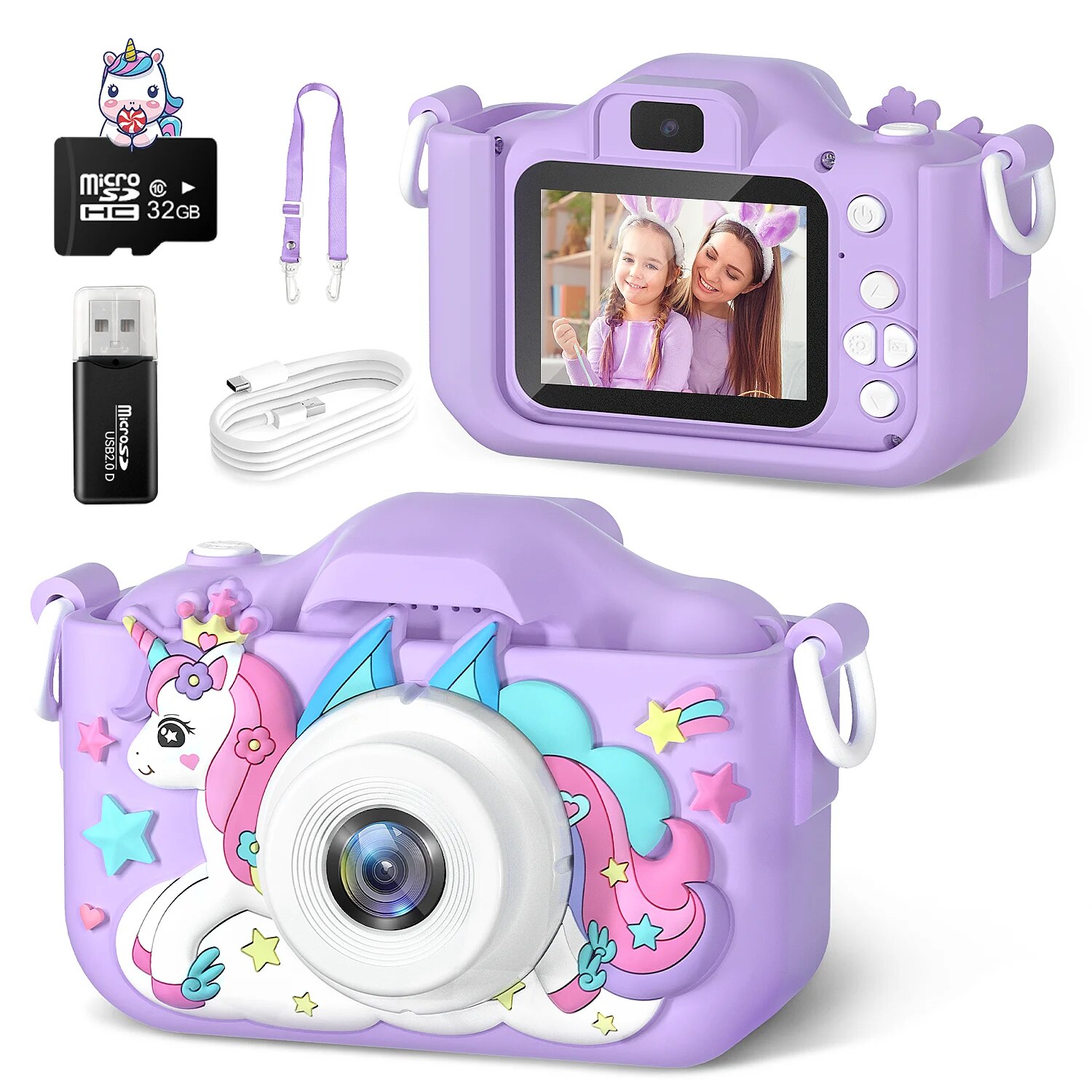 Baby Products Video - Милые детские фотоаппараты с единорогом в