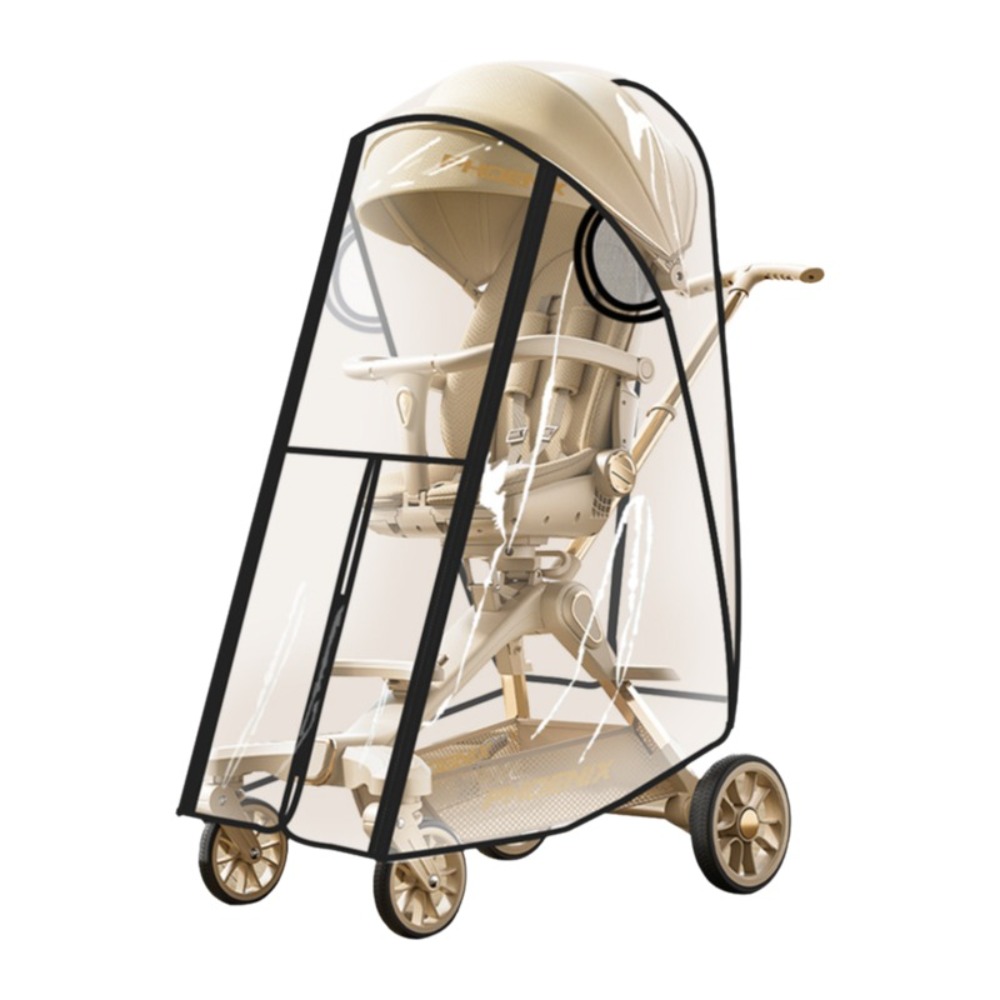 Stroller Rain Cover - Прозрачные детские коляски, непромокаемый чехол, ветрозащитный,