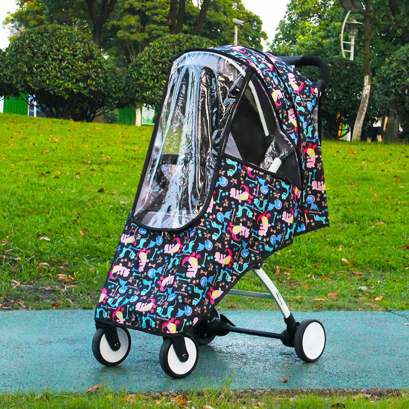 Stroller Rain Cover - Универсальный дождевик для детской коляски, защита