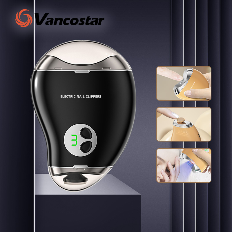 Baby Nail Trimmer Electric - Автоматический электрический триммер-пилка для ногтей 2-в-1