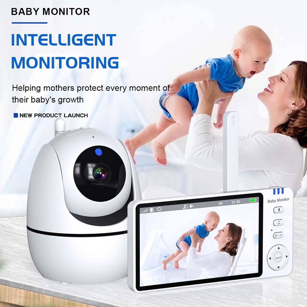 5-дюймовая видеоняня, внутренн – обзор и цена Baby Products Video