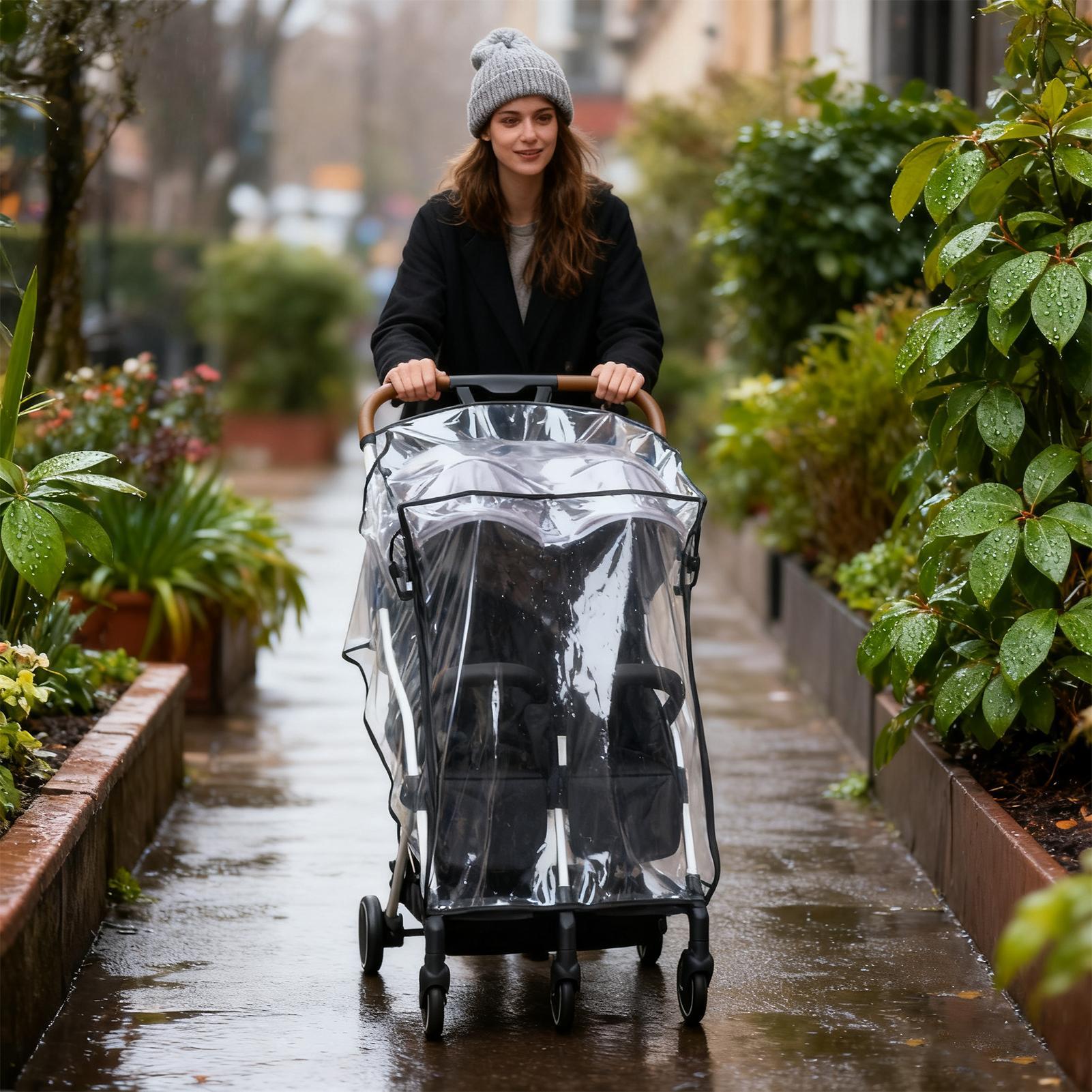 Дождевик для детской коляски,  – обзор и цена Stroller Rain Cover