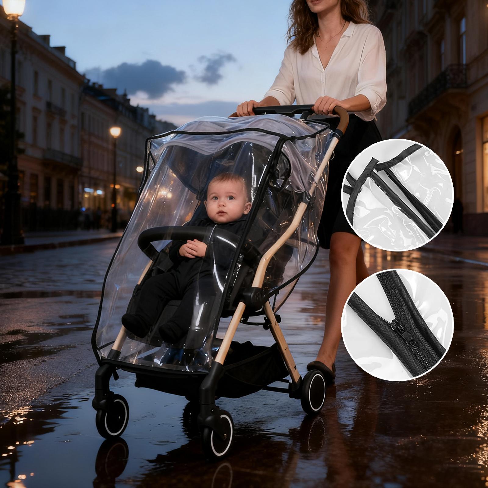 Дождевик для детской коляски,  – обзор и цена Stroller Rain Cover