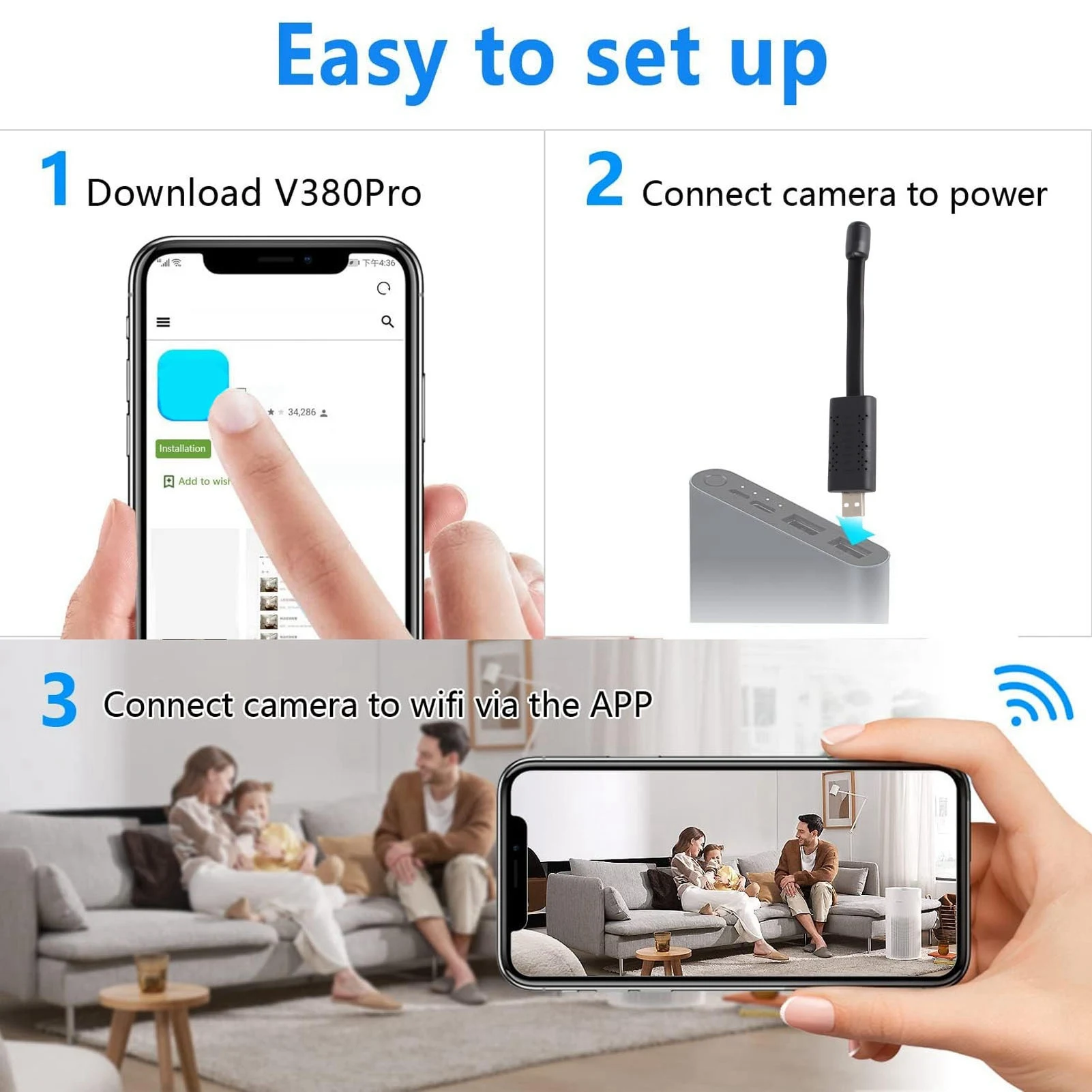 USB Wi-Fi камера безопасности  – обзор и цена Baby Products Video