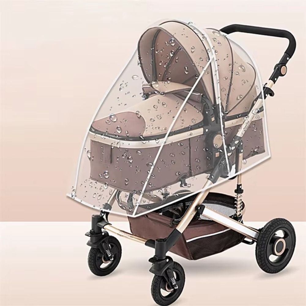 Прозрачный дождевик для детско – обзор и цена Stroller Rain Cover