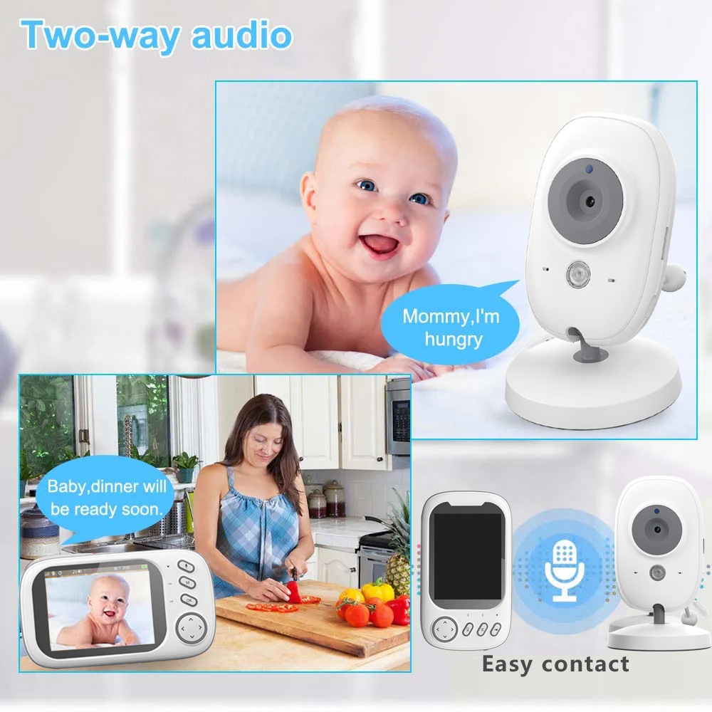 Видеоняня HTMCK 3,5 дюйма с ка – обзор и цена Baby Products Video
