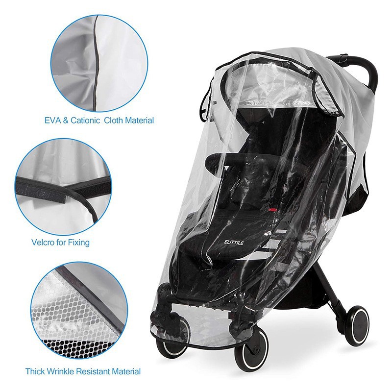 Универсальный дождевик для дет – обзор и цена Stroller Rain Cover
